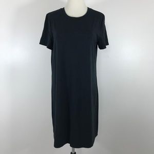 Grana Grey Cotton Dress - Size Small